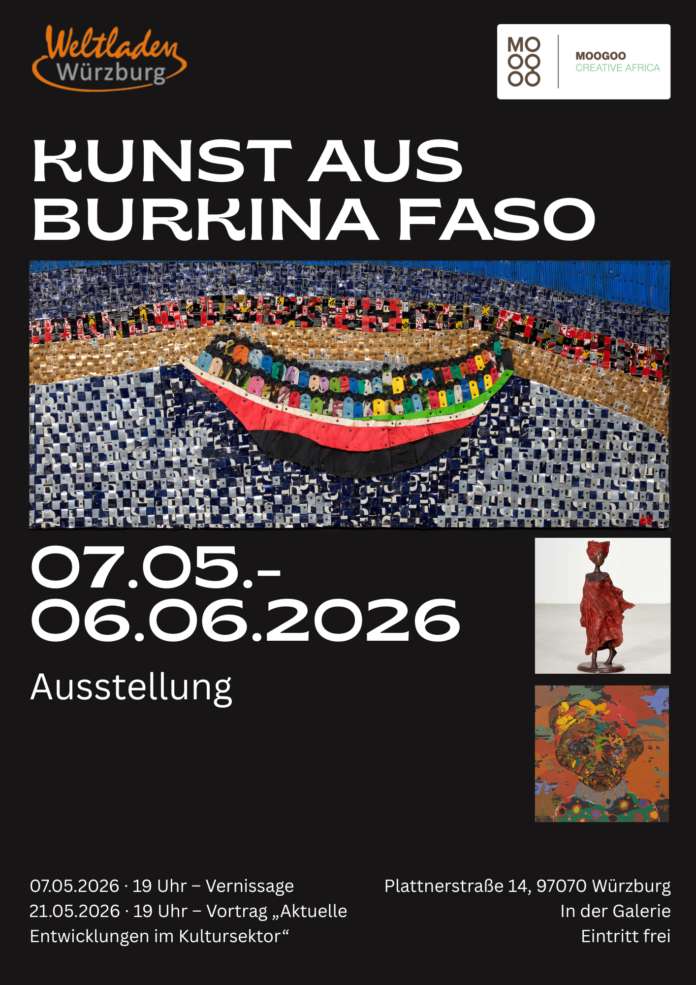 Kunst aus burkina Faso A4